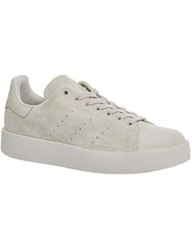 adidas Damen Stan Smith Bold Sneaker Low Hals, Weiß