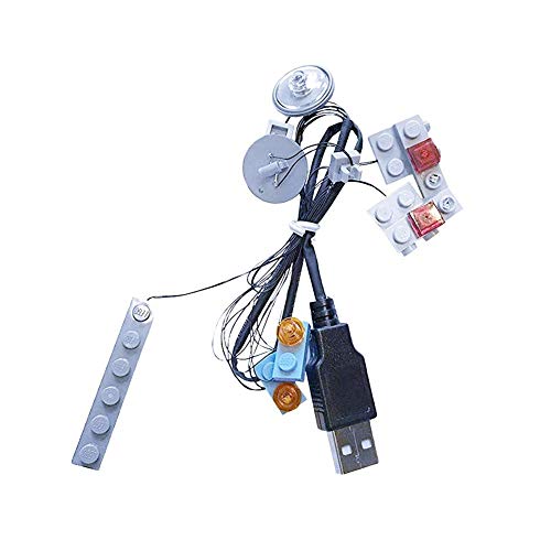 Preisvergleich Produktbild Niulyled LED-Beleuchtungsbaugruppe, LED-Beleuchtungskit für Lego 10252 Volkswagen Beetle-Beleuchtungsbausteine, Beetle-LED-Beleuchtung, batteriebetrieben (Modell nicht enthalten).