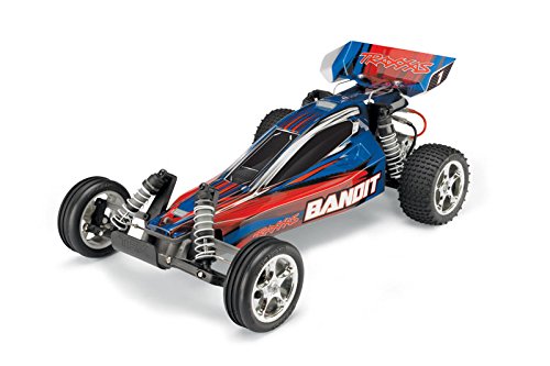 Traxxas Scale 1:10 Bandit 2WD Ready to Run Off-Road Buggy (Silver)