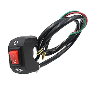 Motorcycle Bike Handlebar Connector ATV Kill Stop Switch Light ON OFF Button