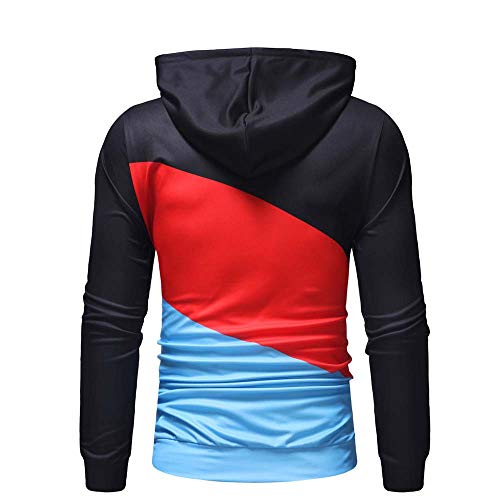 Btruely Herren Hoodie Sweatshirt Herbst Männer Pullover Mode Kapuzenpullover Tasche Lange Ärme Sweatshirt Outwear