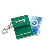 Reliance Medical Rebreath with Valve in Printed Keyring Pouch-pack of 10