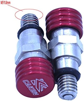 M5 0.8MM Fork Air Bleeder Relief Valve Motorcycle Motocross For Dirt Bike CR125 150 250 500 CRF230 250 450 250R 250X 450R 450X