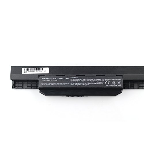Neu Laptop Akku für ASUS A31-K53 A32-K53 A42-K53 A43EI241SV-SL A54L A54LY A83 A83B A83B A83BR A83BY A83E A83S A83SA A83SD A83SJ A83SM A83SV A83T A83TA A83TK A83U A84 A84S A84SJ 5200mAh 10.8V - 2
