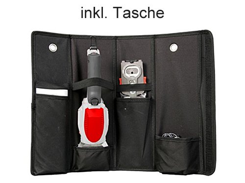 IKRA Akku Grasschere Strauchschere 2in1-Gartengerät IGBS 1054 LI 7,2Volt, Laufzeit bis 175 Min. inkl. Akku, Ladegerät und Tasche - 2