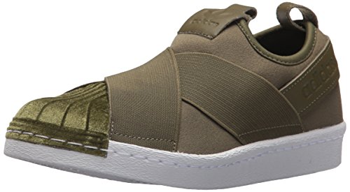 Adidas Originals Womens Superstar Slipon W Sneaker Olive Cargo White |  Desertcart BAHRAIN