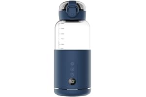 Calienta Biberones portátil para leche fórmula, materna y agua. Calentador de biberones, 300ml, USB inducción, inalámbrico, e