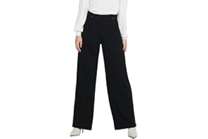 JACQUELINE DE YONG Jdygeggo Nouveau Pantalon Long JRS Noos - Pantalon avec Coupe Large - Smart Casual - Femme
