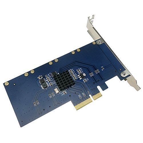 mSATA SSD PCI-e Hybrid Controller Card RAID0 RAID1 RAID10 Marvell HyperDuo SATAIII PCIe flash solutions accelerates databases - 3