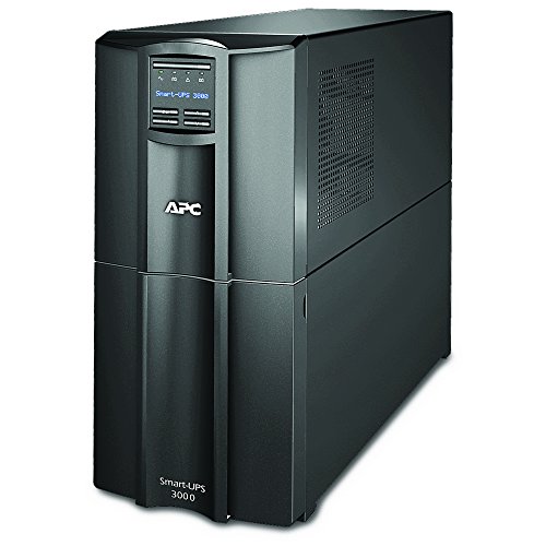 APC Smart-UPS SMT - Unterbrechungsfreie Stromversorgung 3.000VA - SMT3000I - Line Interactive, AVR, LCD Display, 8 Ausgänge IEC-C13, Shutdown Software