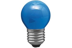 Paulmann 40134 Sphérique 25W, E27, 70mm 45mm Bleu