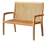 Das Outdoormöbelstück lässt sich wunderbar mit weiteren Produkten von Teako-Design kombinieren.