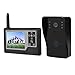 Price comparison product image VBESTLIFE Video Doorbell, WiFi Wireless 3.5 Inch LCD Screen Waterproof Smart Door Entry Voice Intercom System Kit with HD Camera, Dual-way Talk, IR Night Vision, Motion Detection(Black)