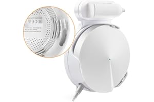 Aokicase Wall Mount for TP-Link Deco M5 Home WiFi System Simple and Robust Wall Mount Stand Mount for TP-Link Deco M5 Mount with Cable Management Without Messy Cable (White)