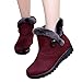 Produktbild TianWlio Stiefel Frauen Winter Warm Schuhe Stiefeletten Boots Halten Schlüpfen Schneestiefel Weihnachten Winter Knöchel Martin Kurz Schnee Stiefel Pelzschuhe Warme Schuhe