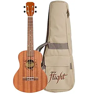 Flight Designer Series NUT 310 4 strings Tenor Ukulele, with Gig Bag - (Natural)