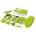 Navisha ABS Quality 10 pcs Set Best Slicer Dicer Cuts Vegetables & Fruits RS.550.00