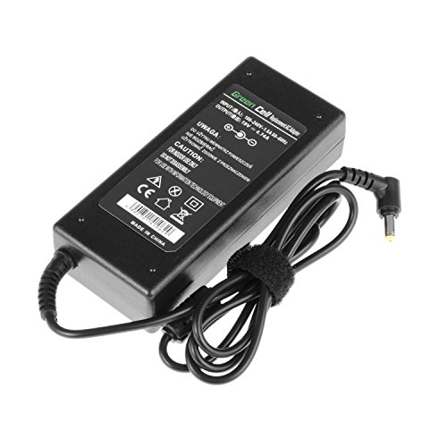 Green Cell® Chicony A10-090P3A Netzteil / Ladegerät inkl. Stromkabel für Acer Notebook / Laptop (Ausgangsspannung: 19V 4.74A 90W, Steckermaße: 5.5-1.7mm) - 2