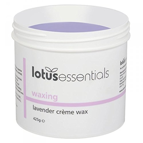 Lotus Essentials Salon Supplies Lavender Creme Wax 425g