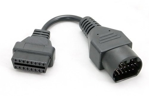 Goliton® OBD OBD2 16 Pin Stecker Diagnostic Adapter für Mazda 17 Pin