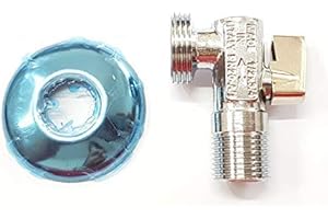 TLDSHOP® Rubinetto a sfera lavatrice - Carico Acqua - Rubinetto sotto lavandino - 1/2" x 3/4"