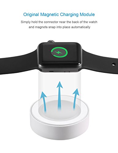  Apple MFi Certified  Apple Watch Cargador  OPSO Magnetic Cable de carga para Apple Watch   iWatch 38mm y 42mm - 3 3Feet  1 metro 