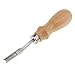Produktbild Gazechimp Leder Kante Schärfer Lederhandwerk Werkzeug Kantenschneider Slicker Creaser Diy Werkzeug