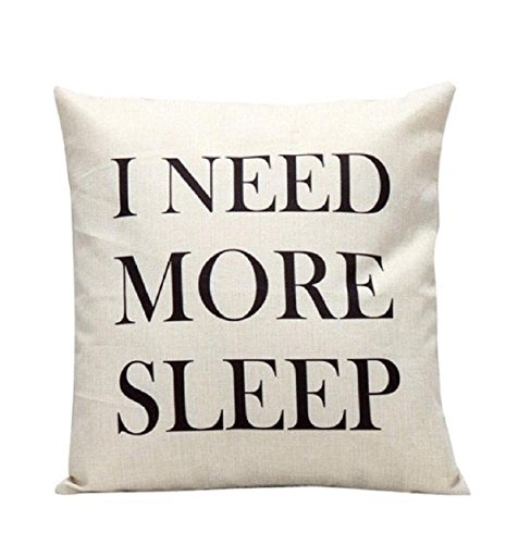 Malloom® Letters Sofa Bed Home Decoration Festival Pillow Case Cushion Cover