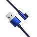 Produktbild Mengonee Elbow USB-Kabel Netzkabel für iPhone 8 7 6 6s Plus-SE 5 5s für iPad Air Ladegerät Datenkabel