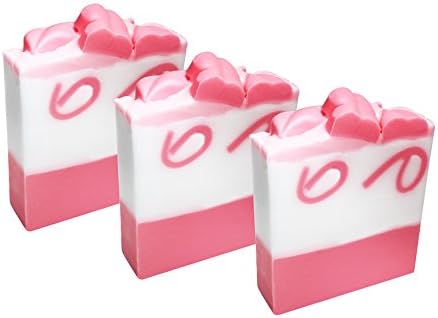 Strawberry Kiss Trio Handmade Soap