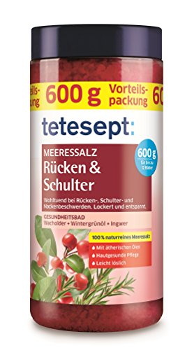 Tetesept Meeressalz Rücken & Schulter, 3er Pack (3 x 600 g)