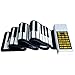 Produktbild LuckyAnn Portable 88 Tasten Silikon Flexibles Aufrollbares Klavier Faltbare Tastatur Handaufrollendes Klavier mit Batterie-Sustain-Pedal