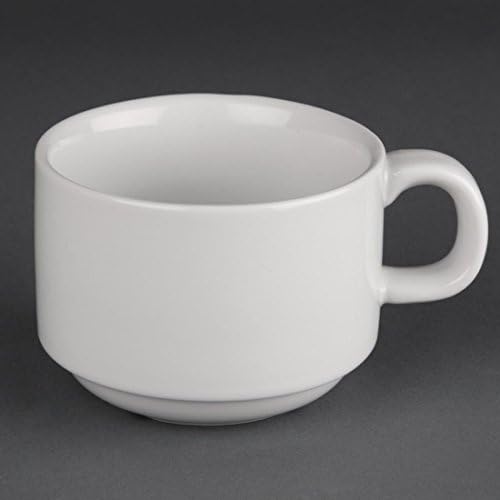 Athena Hotelware Stacking Cups 200ml 200ml. Pack quantity: 24.