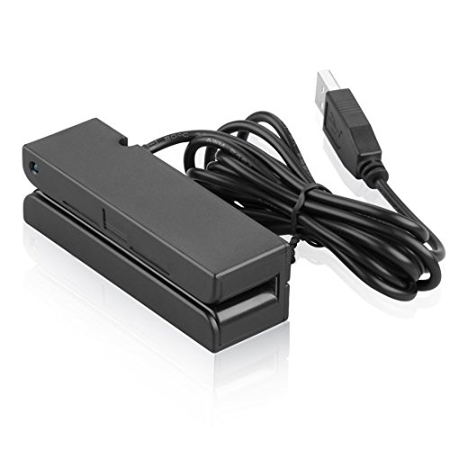 Preisvergleich Produktbild SHINA USB MSR90 Magnet Kartenleser 3 Track High-Density-Magnetstreifen