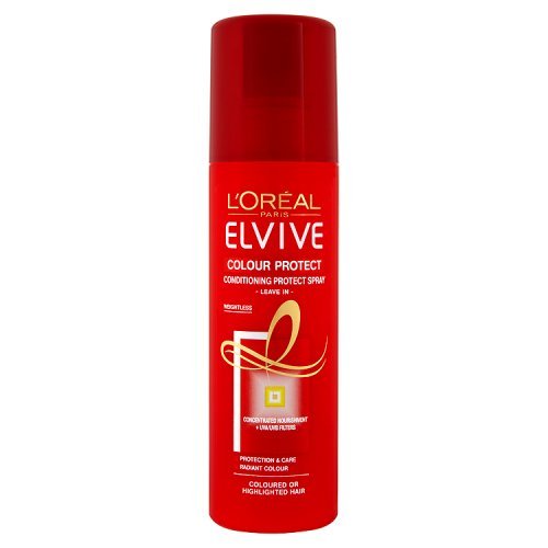 L'Oreal Elvive Colour Protect Leave in Spray 200 ml - Pack of 6