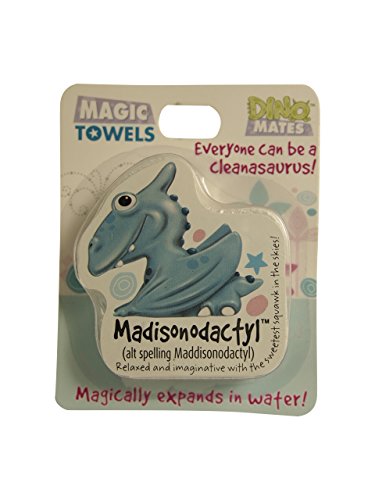 Madison - Madisonodactyl - Dinomate flannel face cloth