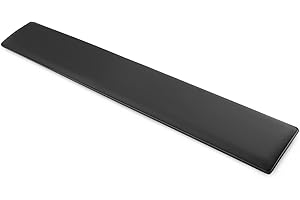 MAFITI Podkładka pod nadgarstek do klawiatury, ergonomiczna podkładka pod klawiaturę z pianką memory, poduszka żelowa, podkładka pod klawiaturę, podkładka pod nadgarstek, antypoślizgowa podkładka pod klawiaturę do laptopa