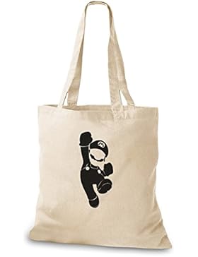 StyloBags Jutebeutel / Tasche Mr. M , Farbe:natur