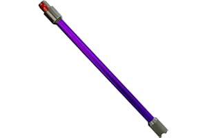 QINU Tube Extension pour Dyson Aspirateur,Tube Extension pour Dyson V8,Tube Libération Rapide Rechange pour Dyson V15,Tube Télescopique Tige Rigide Rallonge Accessoires pour Dyson V7 V8 V10 V11 V15(violet)