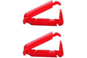 Crazy Bean 2PCS Seat Belt Clips Car Safety Seatbelt Adjuster Anti-slip Stopper for Car Seats fit Adult and Kids to Relax Shoulder Neck