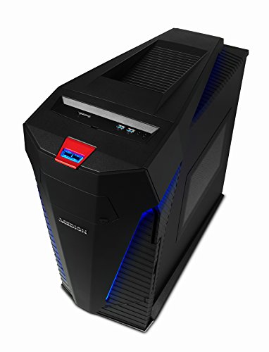 Medion X77 Desktop-PC (Intel Core _ i7 4.0 GHz, NVIDIA GeForce GTX 1080 – 8 GB GDDR5 X, 4 TB Festplatte, 32 GB RAM) schwarz - 4
