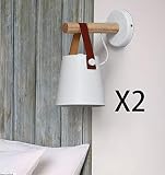 Diseño simple y clásico, con las cosechadoras de madera, hierro y PU, esta lámpara de montaje en pared emite un tono relajante y acogedor.