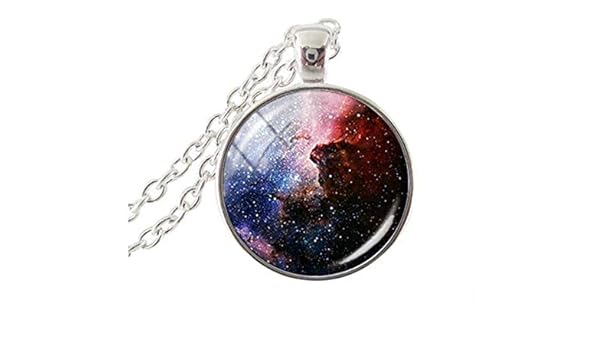 Guhua Nébuleuse Collier Galaxie Astronomie Pendentif Système