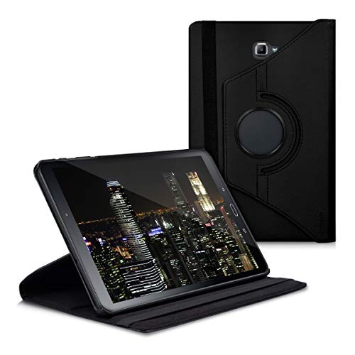 kwmobile 40447.01 Funda para Samsung Galaxy Tab A 10.1 (S-Pen) (cuero sintético, 360 grados) negro