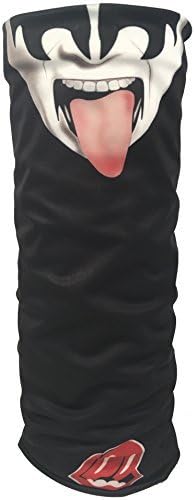 DryBuff Unique Two Way Design. One Buff - Two Characters. Can Serve as Outdoor Face Shield,Mask,Headband,Bandana,Neck Gaiter,Balaclava,Neck Warmer,Helmet Liner and Scarf (Iron Man &amp; Sub-Zero)