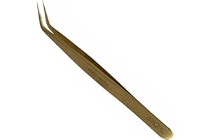 BUZZUFY Horotec MSA12.303-S5C mosiężne pęsety zegarmistrzowskie z cienkimi końcówkami narzędzie do naprawy