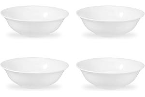 PORTMEIRION Royal Worcester Serendipity - Ciotola per Cereali, Diametro 16 cm, Set da 4 Pezzi