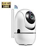 Keine Totwinkelüberwachung - Die vordere und hintere Steuerungsdrehung beträgt 360 °, keine Totwinkelüberwachung. Mit der Bewegungserkennungsfunktion können Sie Alarminformationen an Ihr Mobiltelefon senden, Echtzeitbilder anzeigen und ein sicheres und zuverlässiges Erlebnis bieten. Dieses Produkt unterstützt iOS, Android und PC.