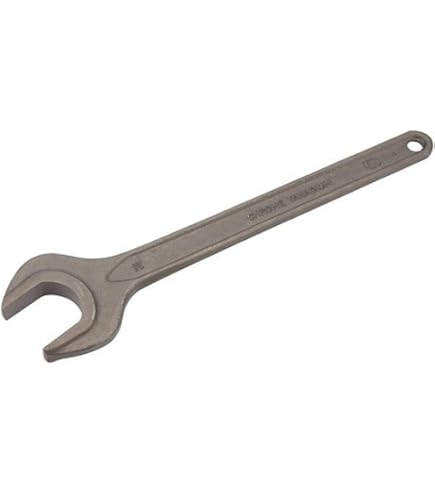Clé à Fourche Double Polie 41-46 Mm – Clé Fixe Ouverte Extra Plate Acier Chrome Haut De Gamme Cofan