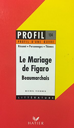 couverture de : "Le mariage de Figaro" Beaumarchais